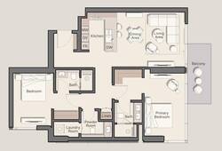 2 bedroom apartment